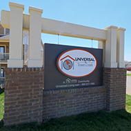Front Signage of Property